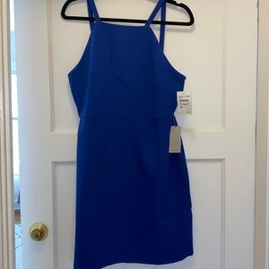 Classic Blue Mini Dress